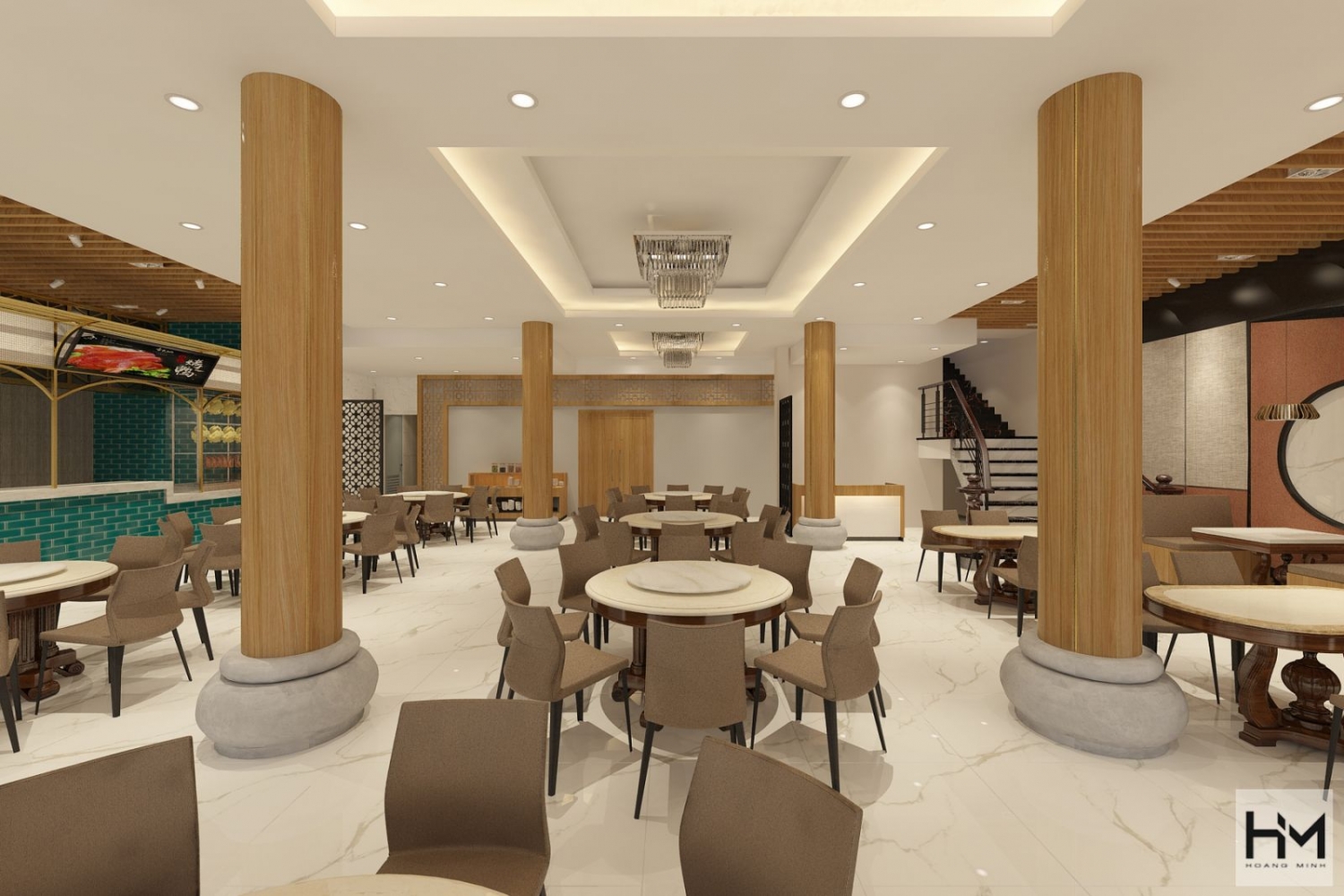 Thiết kế nhà hàng lẩu cá