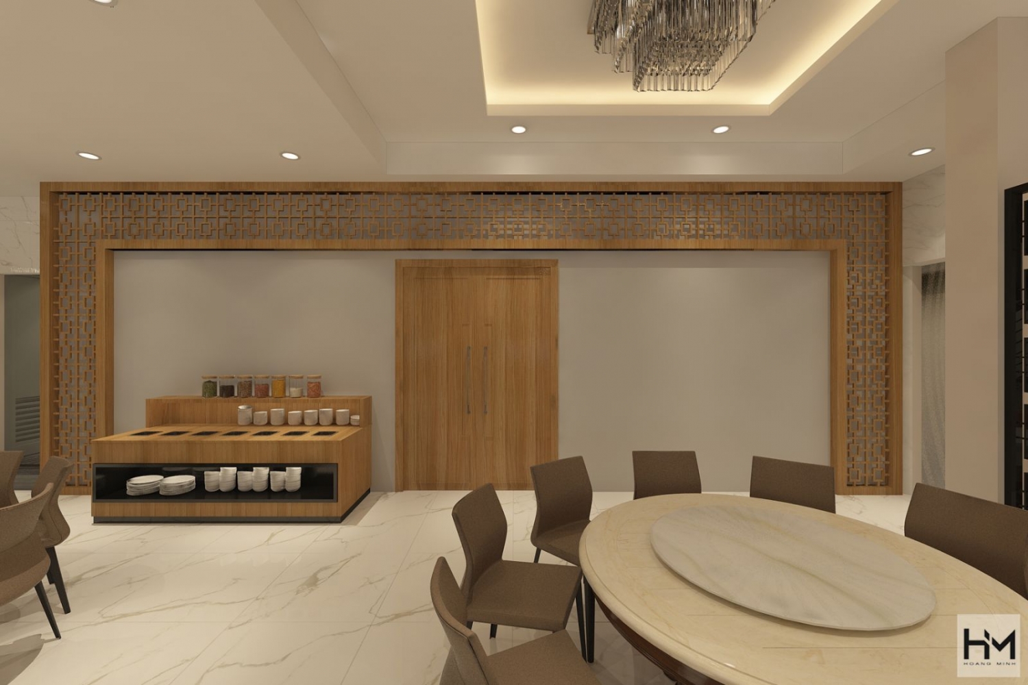 Thiết kế nhà hàng lẩu cá