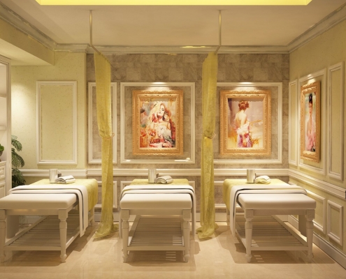 phong cach thiet ke spa