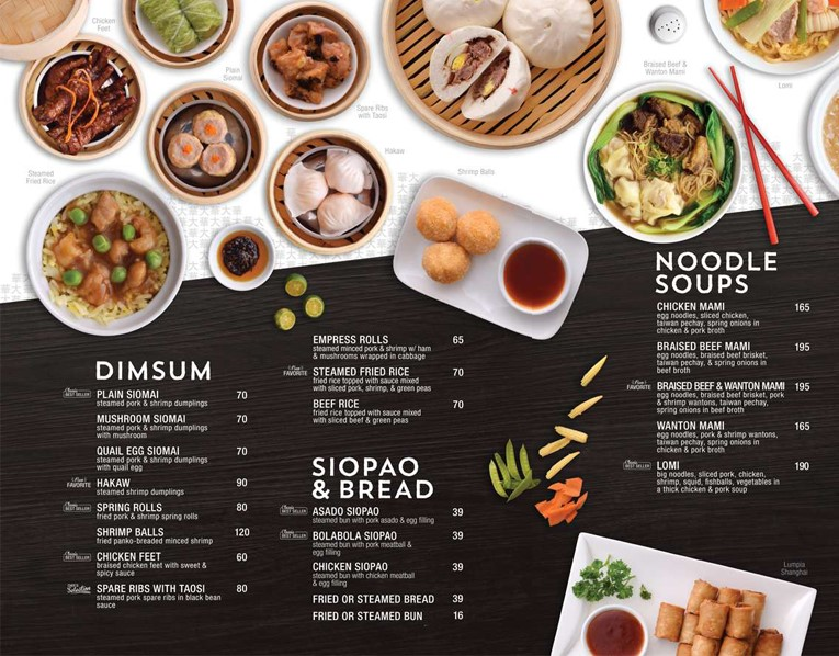 Cách thiết kế menu nhà hàng những tuyệt chiêu nên biết - Hoàng Minh