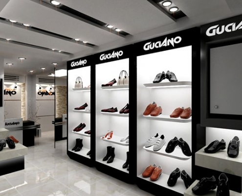thiet ke showroom giay dep