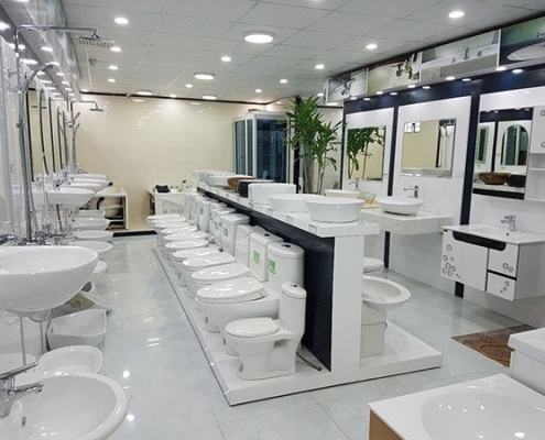 thiet ke showroom thiet bi ve sinh