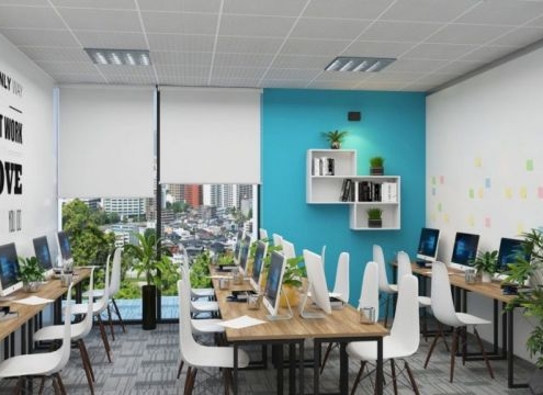 thiet ke van phong 50m2