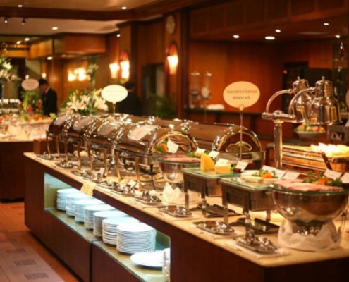 thiet ke noi that nha hang buffet